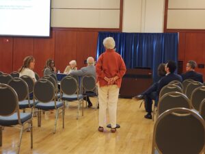 Small group shares big ideas during WVU presidential search listening session
